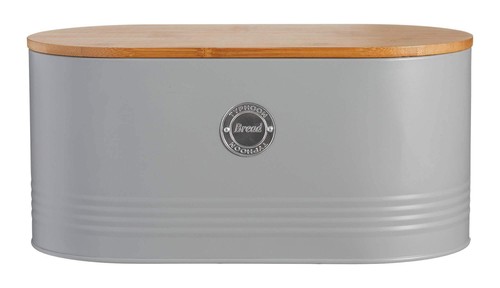 Typhoon living grey bread bin - typhoon,