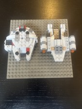Two Lego Star Wars Ships Mini