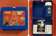 VINTAGE WWF LUNCHBOX & THERMOS