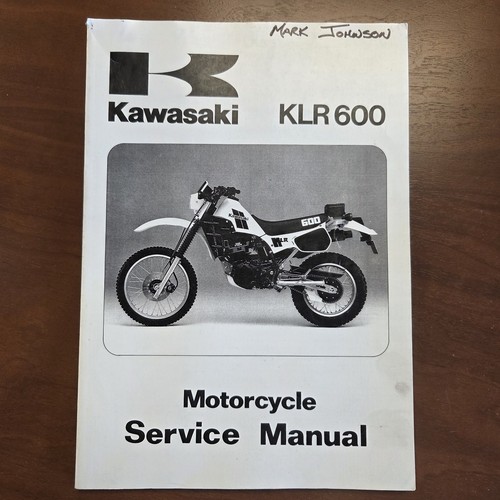 1984 kawasaki klr600 oem shop - 1984,