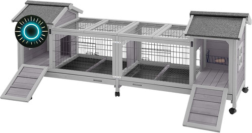 Rabbit hutch bunny cage with - bunny,
