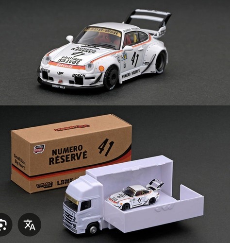 Tarmac works porsche rwb - works, 1:64