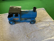 Triang Tin Plate Express Train Locomotive - Pull A Long