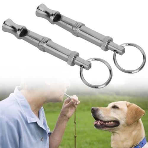Metal dog whistle trainer - metal,