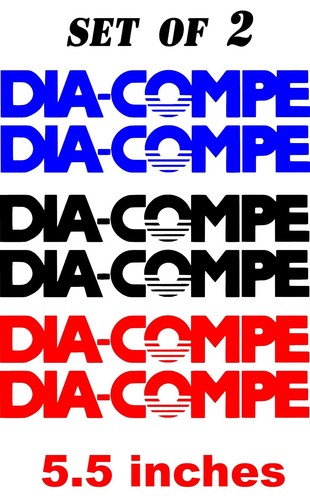 Dia compe bmx set decals - dia-compe, of