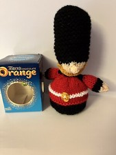 Hand knitted King, Coronation