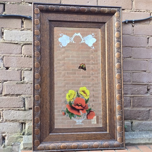 Gypsy mirror oak - , framed