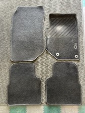 ✅GENUINE CITROEN e-C4 2020-2025 CAR VELOUR FLOOR CARPET MATS SET OF 4 BLACK