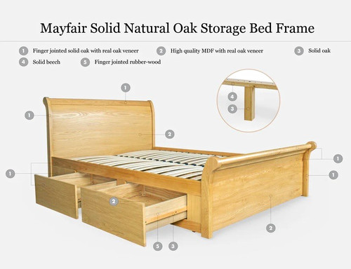 Super king size oak - super,