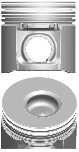 Engine piston 122208 10 - engine, 87-122208-10
