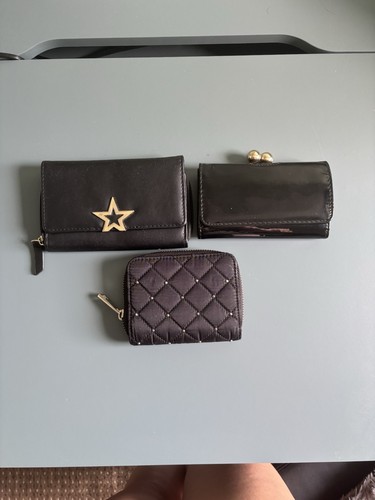Primark three black purse - primark,