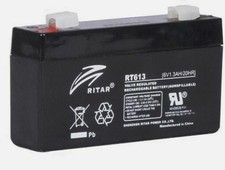 2 x 6Volt 1.3ah (1.2ah) Replacement for HW10 Battery WICKES & RESPONSE Alarms