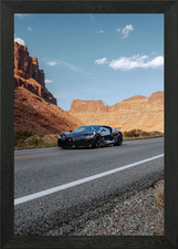 Bugatti Divo in the desert