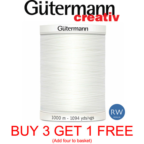Gutermann sew all - thread, 1000m
