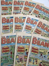 11 x BEANO COMICS  Consecutive Issues Job Lot  from 1987 - Vintage 80s Nostalgia