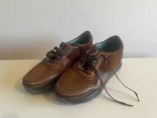 BUB Brown Real Leather Shoes UK Size 8 EU40 Bold Unique Brand