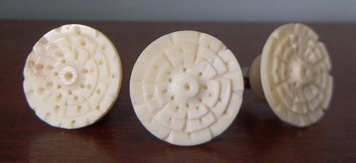 Vintage rosette style faux - rosette,