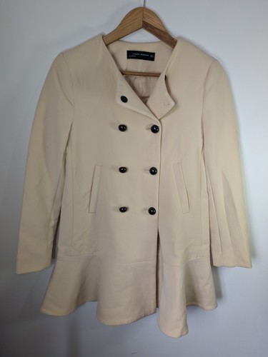 Zara woman cream peplum - woman,