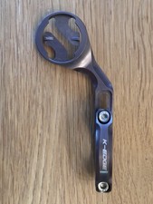K-Edge Out Front Bicycle Handlebar Garmin Edge Computer Mount, CNC Aluminium
