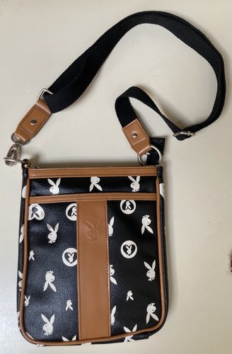 Playboy black white monogram - black,