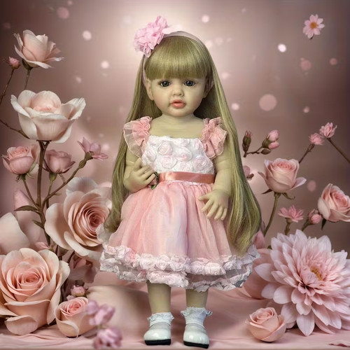 Reborn doll 55cm soft vinyl - doll,