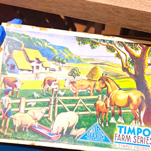 Vintage timpo toys farm - vintage,