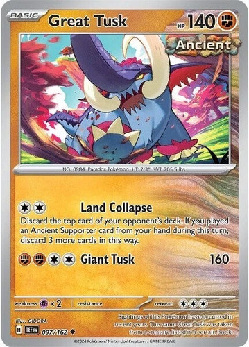 Great tusk uncommon - great,