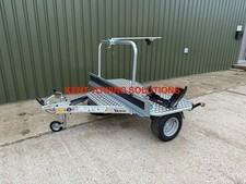 New Debon Single Side Loading Bike Motorcycle Trailer Compact Transverse 500KG ✅
