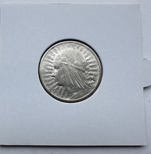  Poland 2 Zlotych silver Coin  1934  Polonia High Grade 