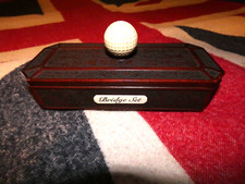 Bridge  Playing Cards Set Golf Themed Box History Craft 2005 VGC