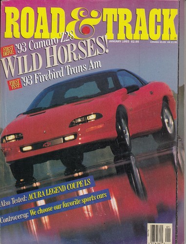 Road track january 1993 - january, –