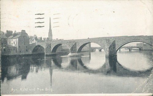 Ayr auld and new - , brig