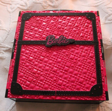 Barbie Mattel  Carry Handle Pink Wardrobe - 2011