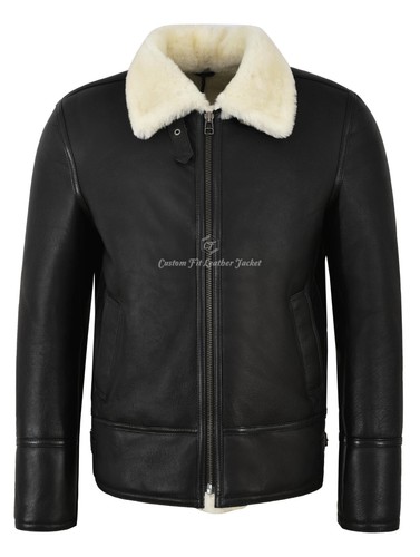 Men sheepskin jacket - men’s, b3