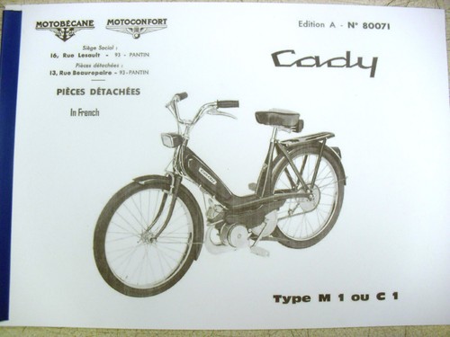 Mobylette/Moped/Motobecane/Cad