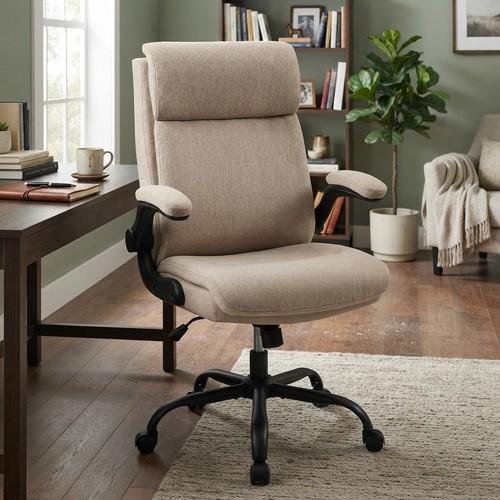 Elegant cream ergonomic office - elegant,