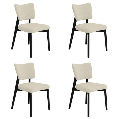 Set beige upholstered - set, 4