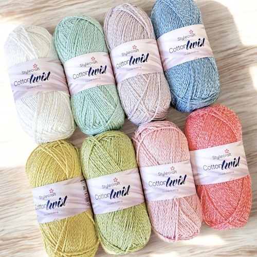Stylecraft cotton twist - cotton, dk