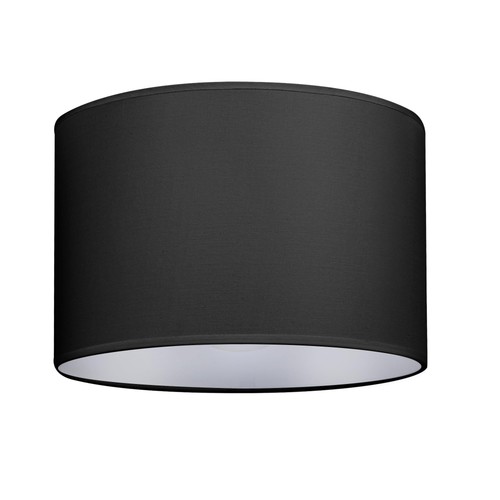 Fabric lamp shades black - fabric,