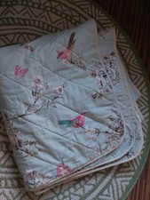 Dunelm Beautiful Birds Double Quilted Bedspread