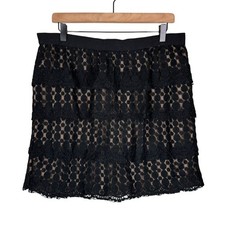 Ann Taylor 14 Black Circle