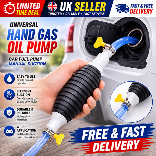 Hand siphon pump petrol - uk,