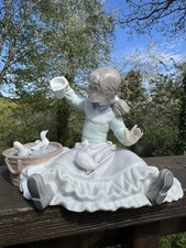 NAO Rare Figurine Little Girl