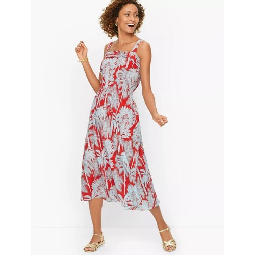 Talbots oasis palm voile - oasis, fit