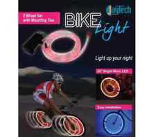 2 X Bike Bicycle Cycling Wheel Bright LED Flash Light Lamp Spoke Wire Tyre