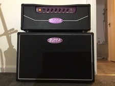 Budda Superdrive SD45 guitar amp head with 2x12 Fat Cab.