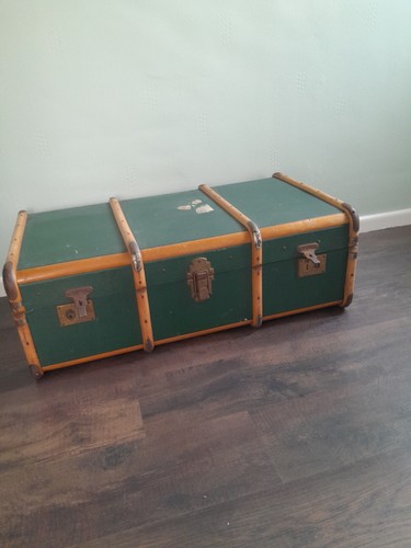 Vintage green steamer - vintage,