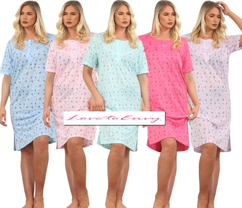 Short sleeve nightie ladies - sleeve,