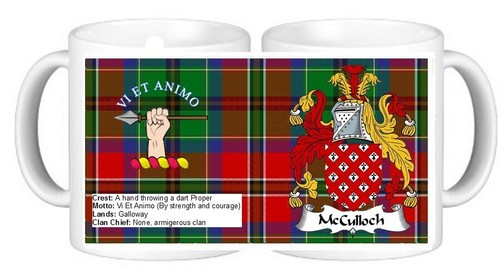 Scottish clan mcculloch - scottish,