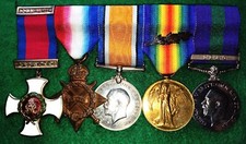 WW1 DSO Group of (5) to Lt